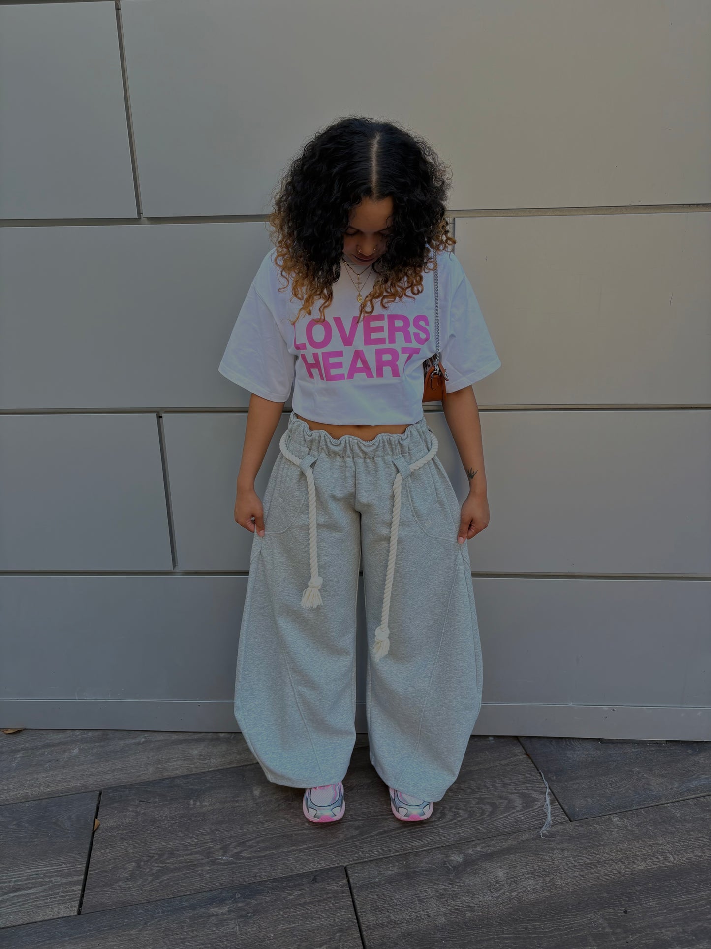LOVERS HEART TEE (PINK)