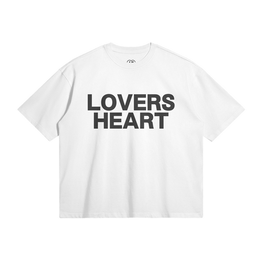 LOVERS HEART TEE (WHITE)