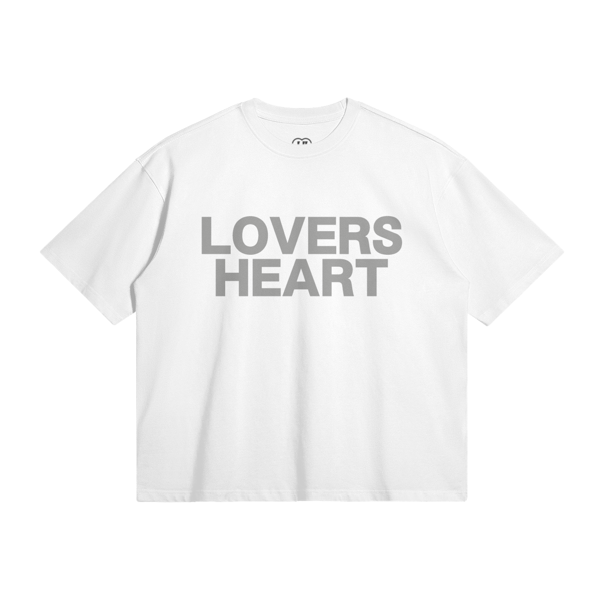 LOVERS HEART TEE (GRAY)