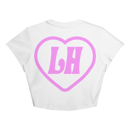 SPREAD LOVE, RAISE AWARENESS CROP TOP (PINK)