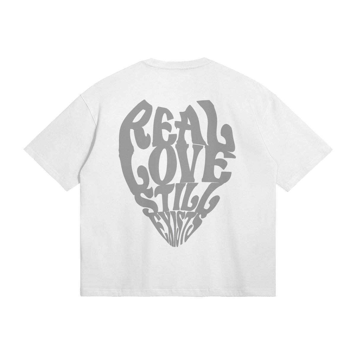 LOVERS HEART TEE (GRAY)