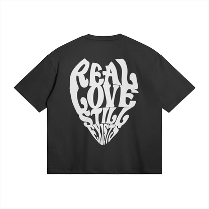 LOVERS HEART TEE (BLACK)
